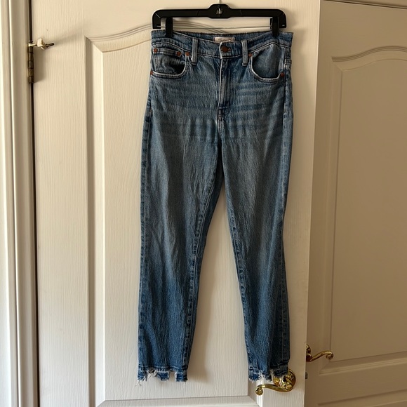 Madewell High-Rise Slim Boyjean - Picture 2 of 5